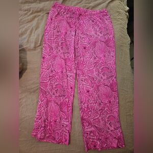 Lily Pulitzer Pink Size Xl Pajama Pant